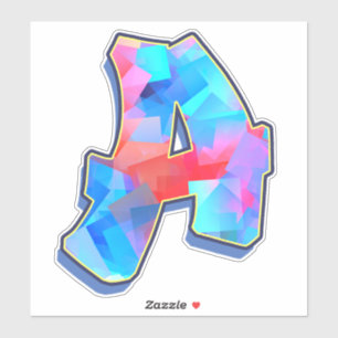 Letter A - Color Mix