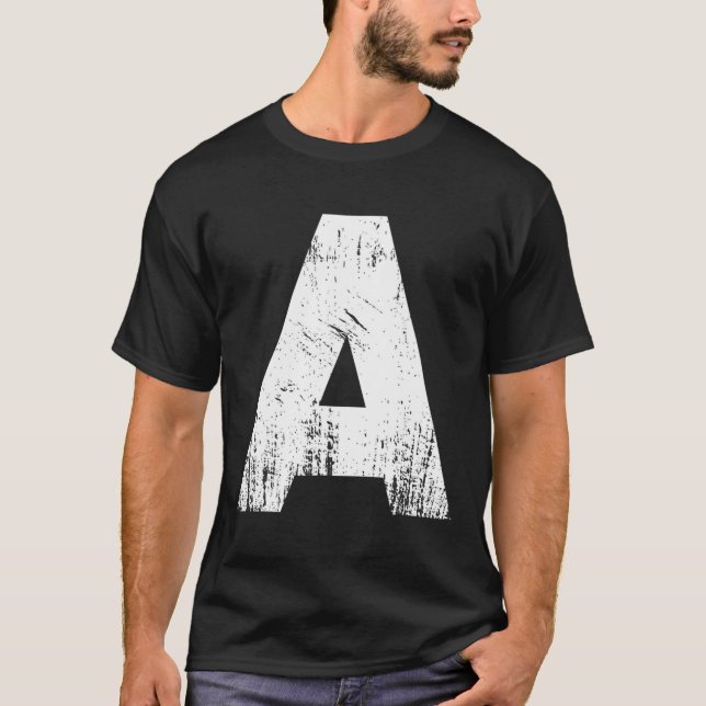 Letter A Family Chipmunk Group Matching Halloween  T-Shirt (Front)