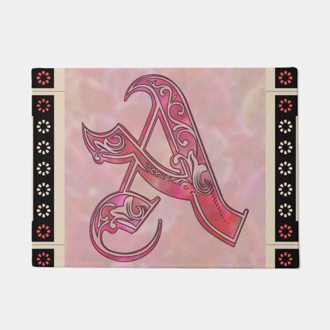 Letter A Floor Mat (Front)