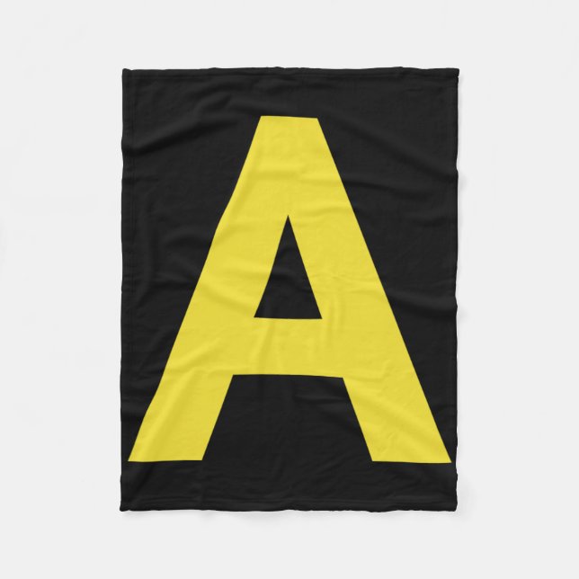 Letter A Funny Chipmunk Group Matching Halloween C Fleece Blanket (Front)