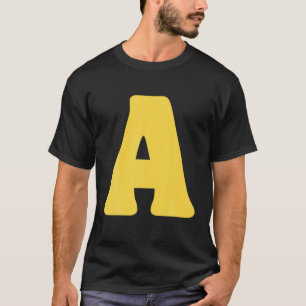 Letter A Funny Chipmunk Group Matching Halloween C T-Shirt