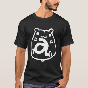 Letter A Hamster Name Monogram T-Shirt