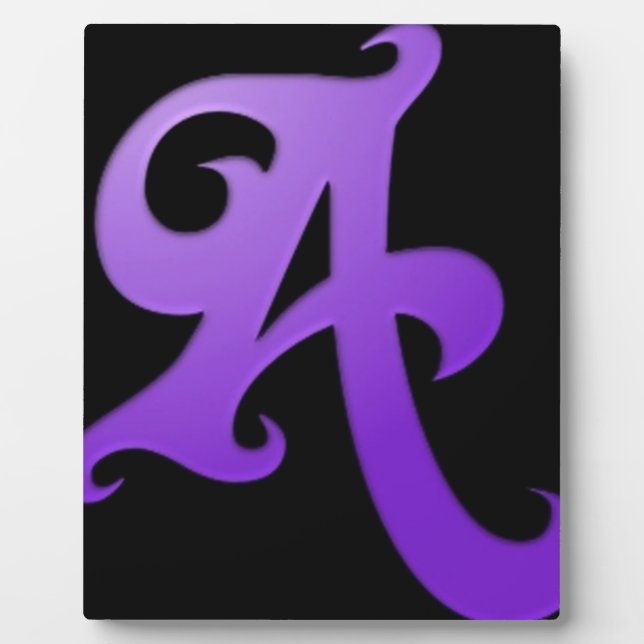 Letter A Plaque (Front)