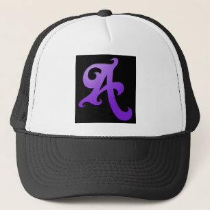 Letter A Trucker Hat