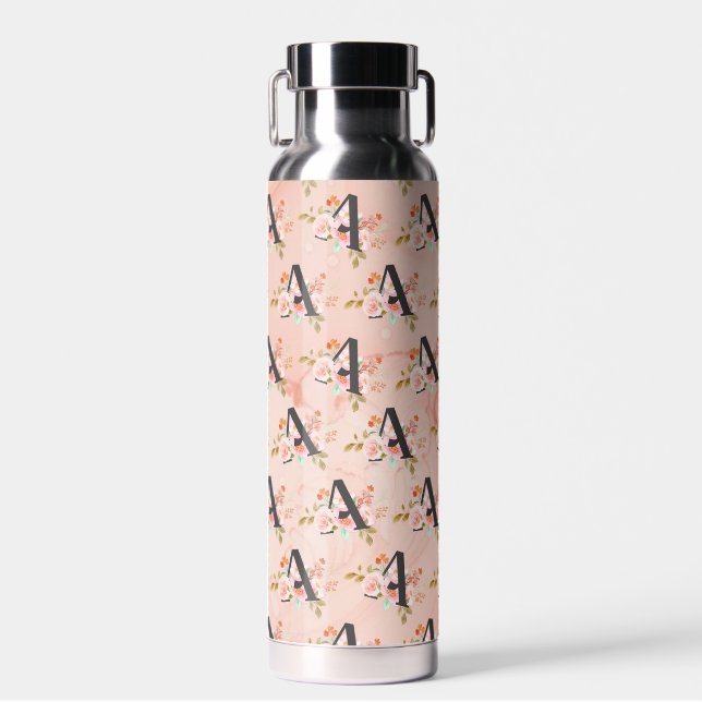 Letter A Water Bottle (Front)