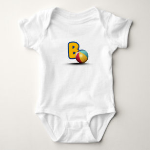 Letter B Baby Bodysuit