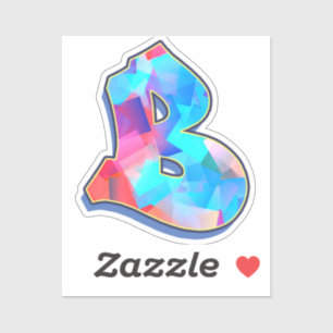 Letter B - Color Mix