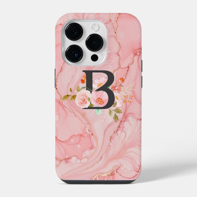 Letter B iPhone Case (Back)