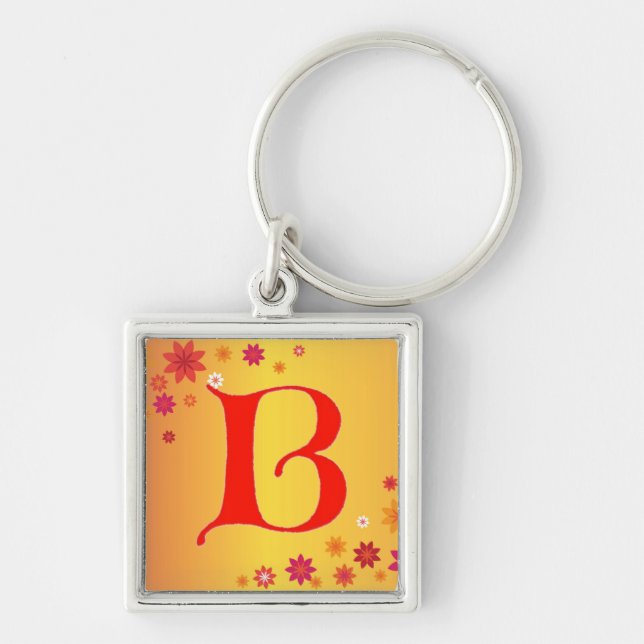 Letter B Key Ring (Front)
