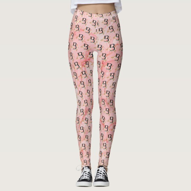Letter B Leggings (Front)