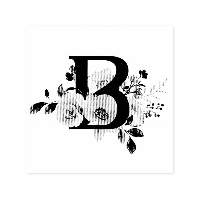 Letter B Self-inking Stamp (Design)