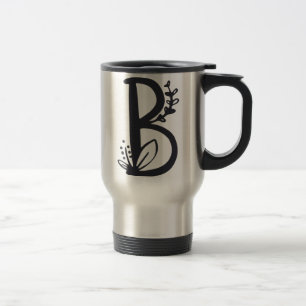 Letter B Travel Mug