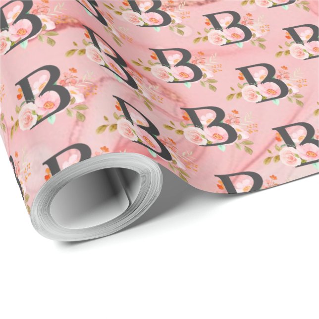 Letter B Wrapping Paper (Roll Corner)