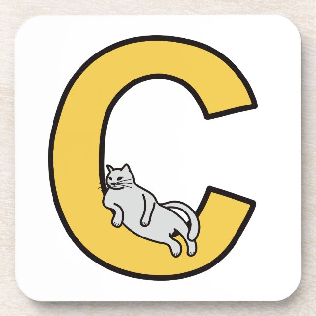 Letter C coaster (Front)
