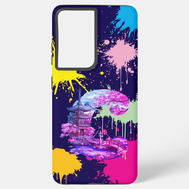 Letter C – Japanese House Phone Case (Back)