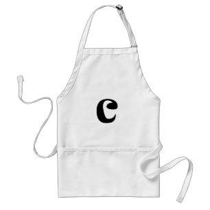 Letter C_large Standard Apron