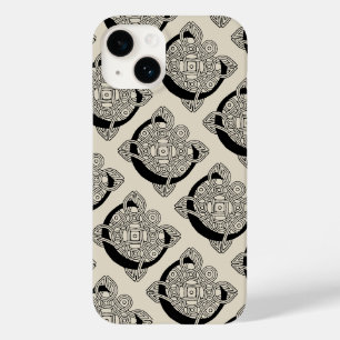 Letter C Monogram Vintage Celtic Knot Print Case-Mate iPhone 14 Case