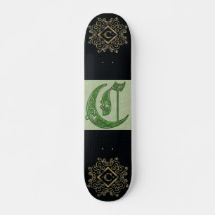 Letter C Skateboard