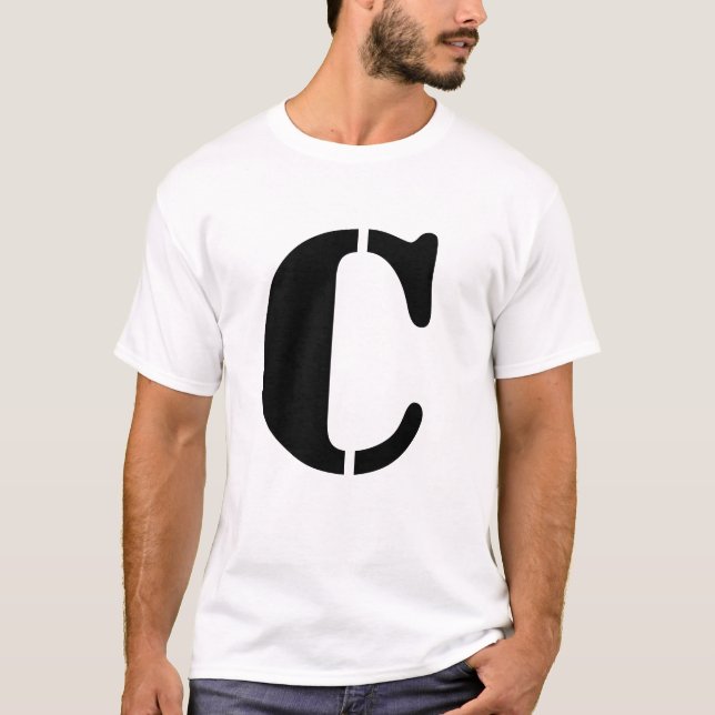 Letter C T-Shirt (Front)