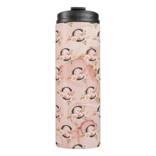 Letter C Thermal Tumbler