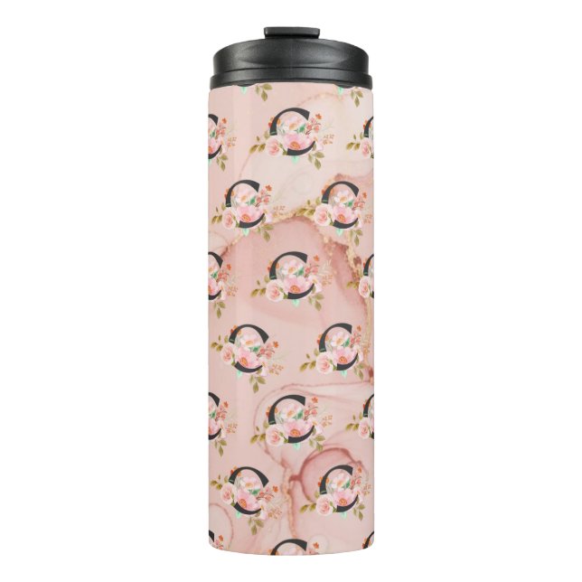 Letter C Thermal Tumbler (Front)