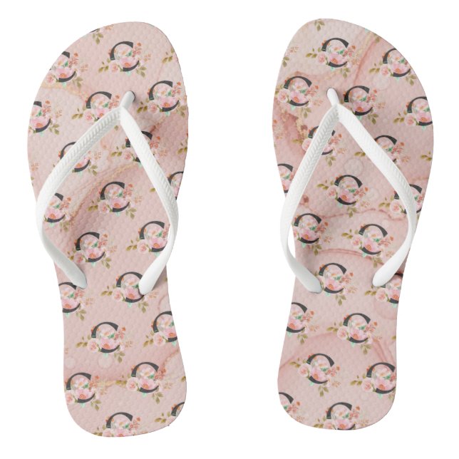 Letter C Thongs (Footbed)