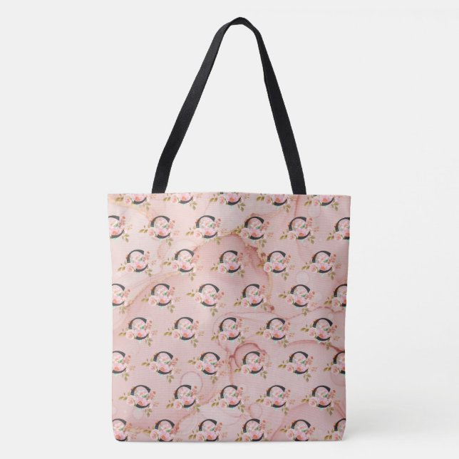 Letter C Tote Bag (Front)