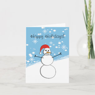 Letter Carrier Postal Worker Holiday Card