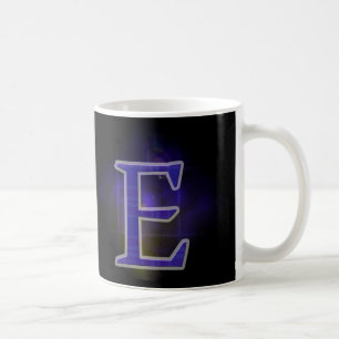 letter coffee mug