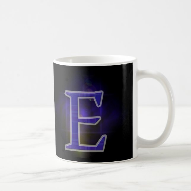 letter coffee mug (Right)