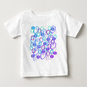 Letter Confetti "O" Baby T-Shirt