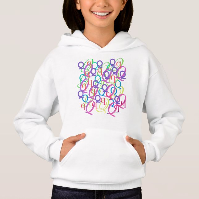Letter Confetti "Q"  (Front)