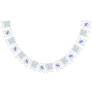Letter Confetti "S" Bunting