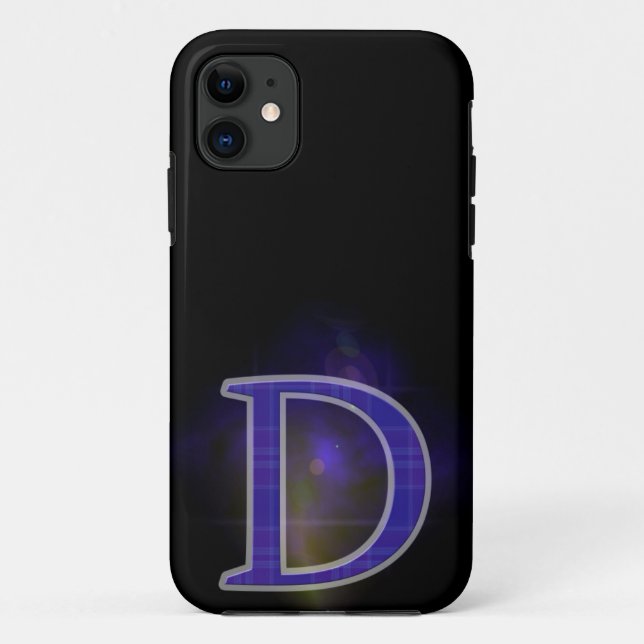 Letter D Case-Mate iPhone Case (Back)