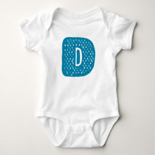 Letter D Design. Baby Bodysuit