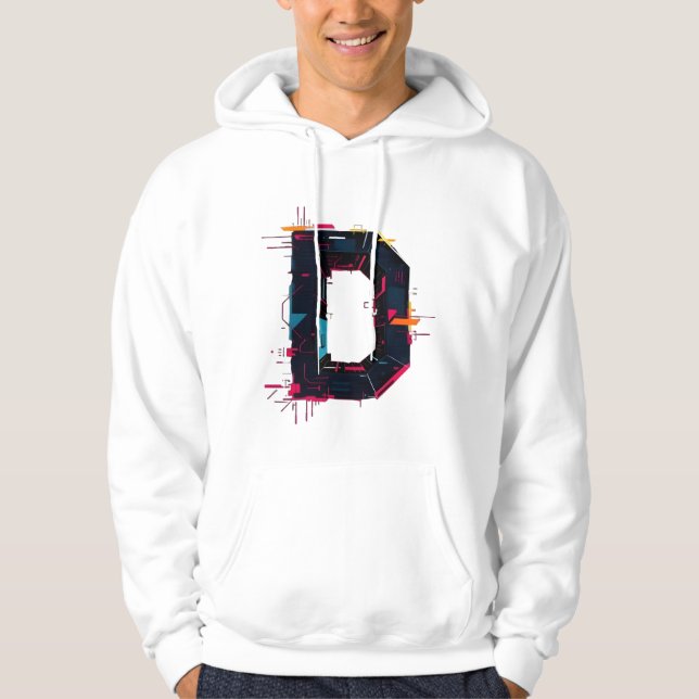  Letter D: Dynamic, Distinct, and Comfortable! Hoodie (Front)