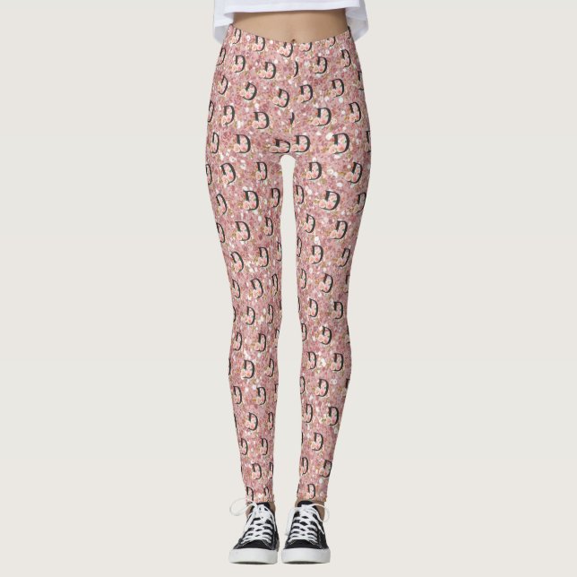Letter D Leggings (Front)