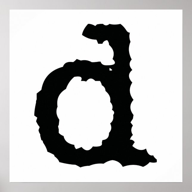 Letter D Poster (Front)