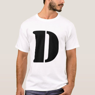 Letter D T-Shirt