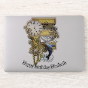 Letter E Birthday customisation Sticker