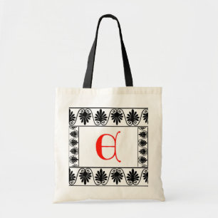Letter E Bordered Bag