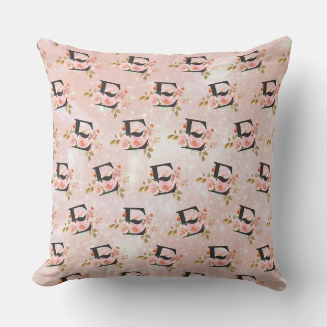 Letter E Cushion (Front)