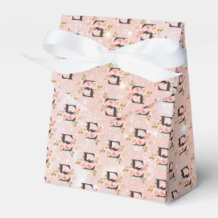 Letter E Favour Box