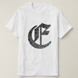 Letter "E" in Gothic style T-Shirt