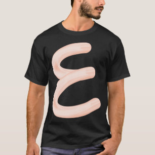 Letter E Monogram E T-Shirt