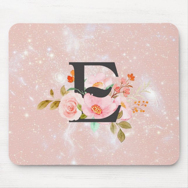 Letter E Mouse Pad (Front)