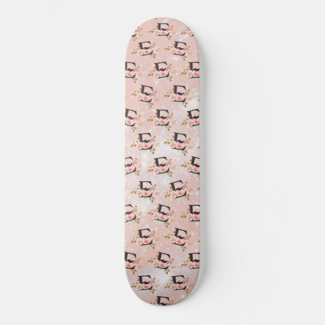 Letter E Skateboard (Front)
