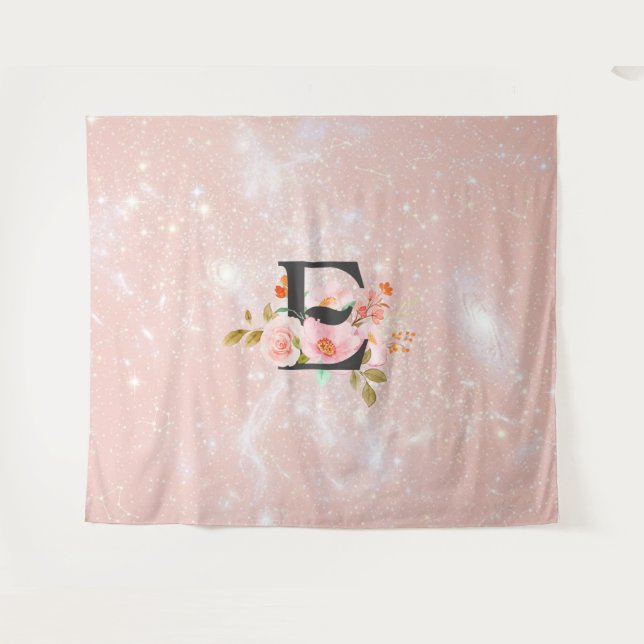Letter E Tapestry (Front (Horizontal))