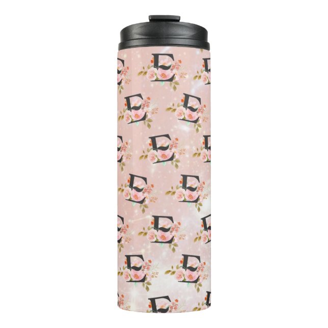 Letter E Thermal Tumbler (Front)