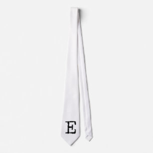 Letter E Tie